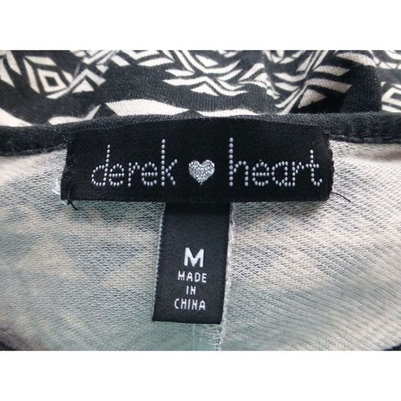 Derek Heart Dress Size Medium Junior Girls  Black Tan - Picture 5 of 5